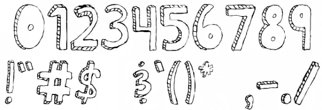 Fh_Scribble Font OTHER CHARS