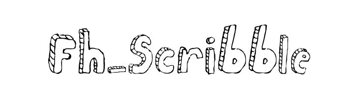 Fh_Scribble  フリーフォントのダウンロード