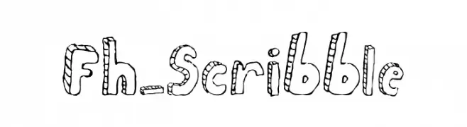 Fh_Scribble  Descarca Fonturi Gratis