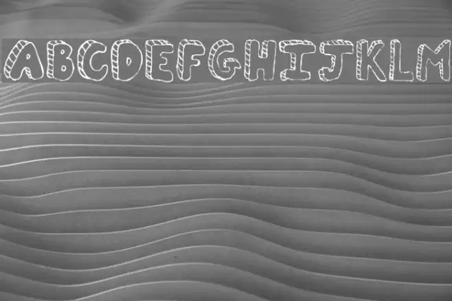 Fh_Scribble Font examples