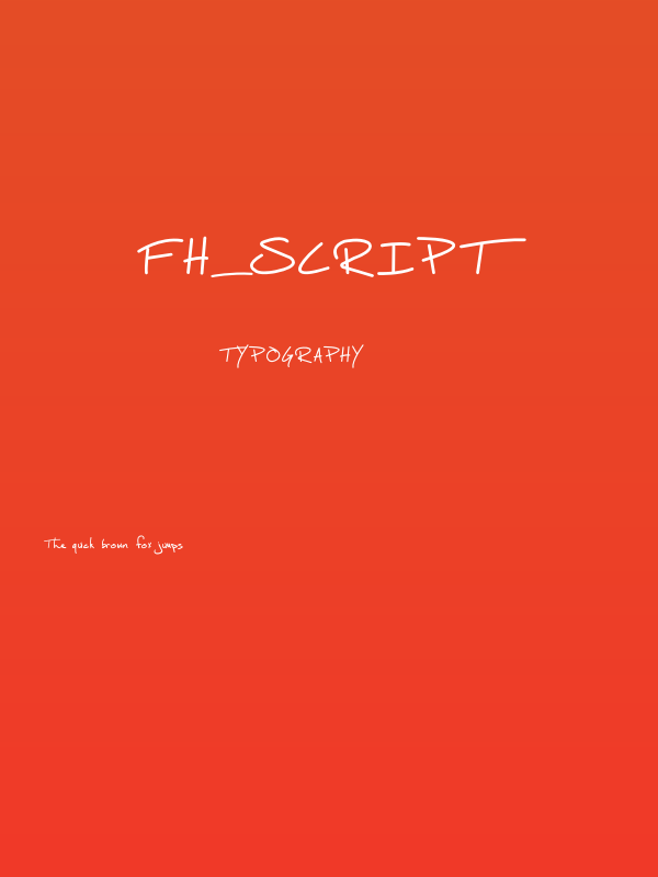 Fh_Script Poster