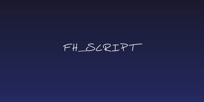 Fh_Script Social Header