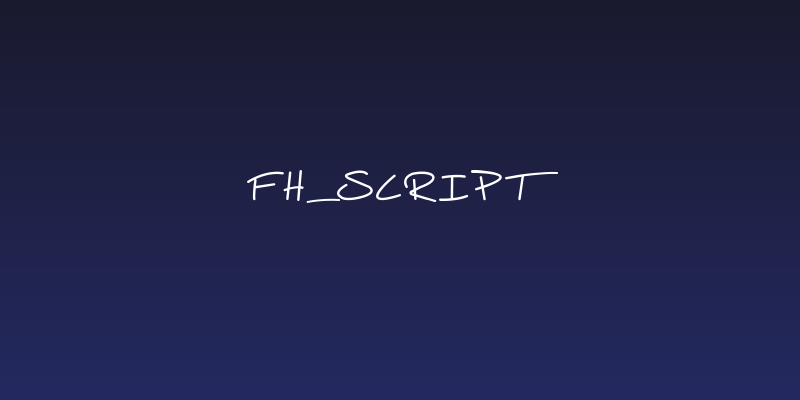 Fh_Script Social Header