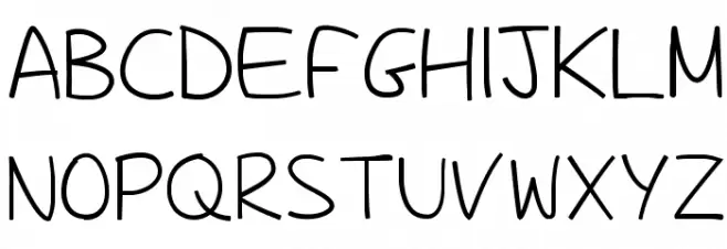 Fh_Sneaky 字体 大写
