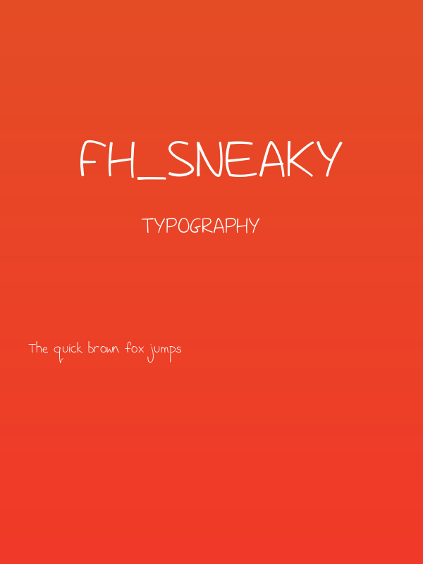 Fh_Sneaky Poster