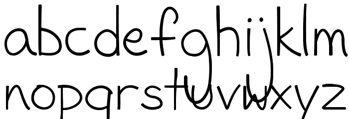 Fh_Sneaky Font LOWERCASE