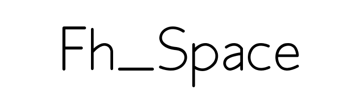 Fh_Space  Free Fonts Download