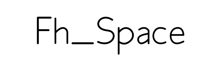 Fh_Space  font caratteri gratis