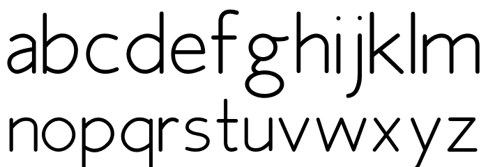 Fh_Space Font LOWERCASE
