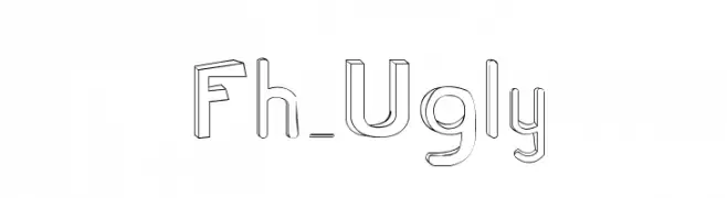 Fh_Ugly  font caratteri gratis