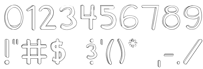 Fh_Ugly Font OTHER CHARS
