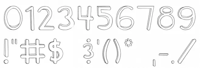 Fh_Ugly Font OTHER CHARS