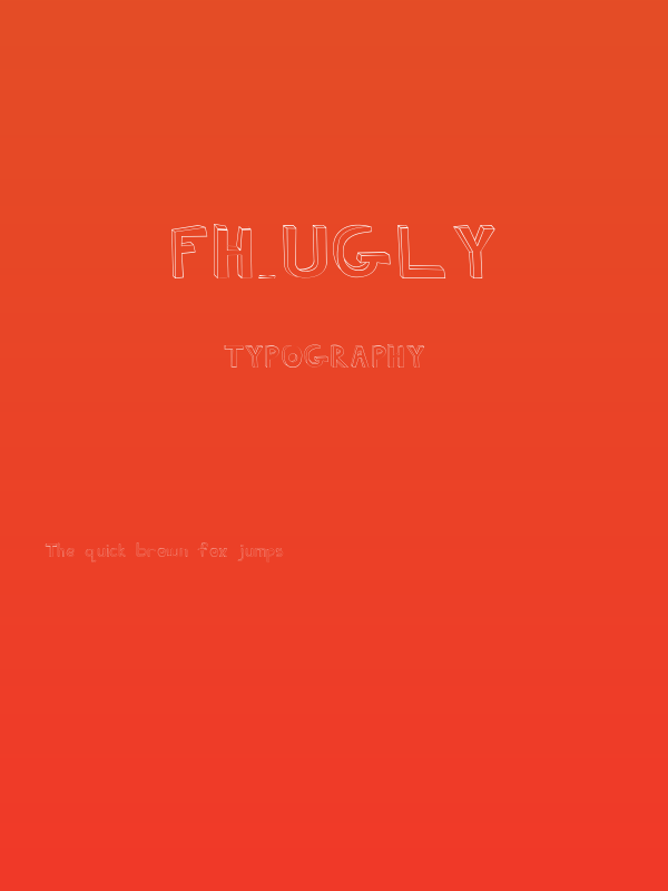 Fh_Ugly Poster