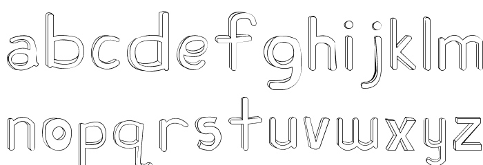 Fh_Ugly Font LOWERCASE