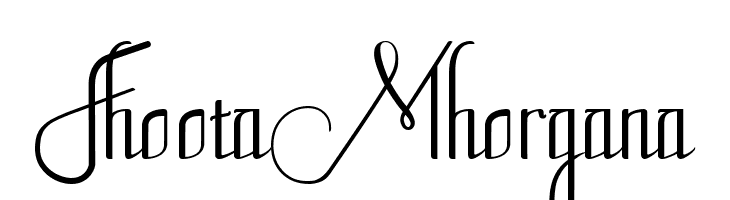 Fhoota Mhorgana  Frei Schriftart Herunterladen