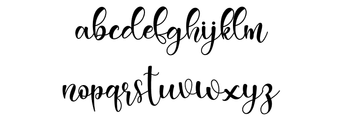 fhania Font LOWERCASE