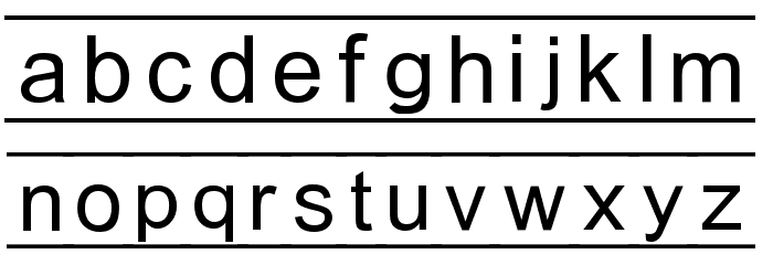 FIBox Font LOWERCASE