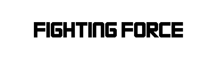 FIGHTING FORCE  नि: शुल्क फ़ॉन्ट्स डाउनलोड