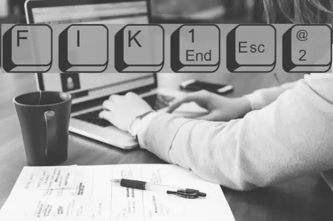 FIKey2 Font examples