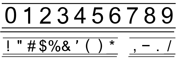 FIKey3 Font OTHER CHARS