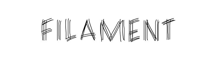 FILAMENT Font