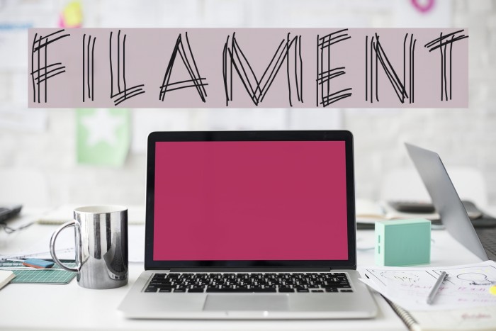 FILAMENT Font examples