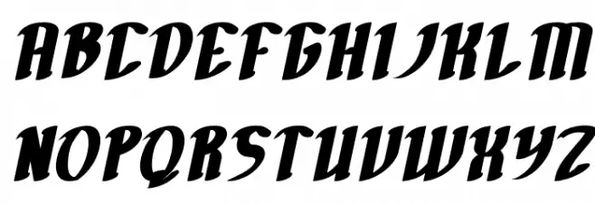 FILLET O FISH Bold Italic フォント 大文字