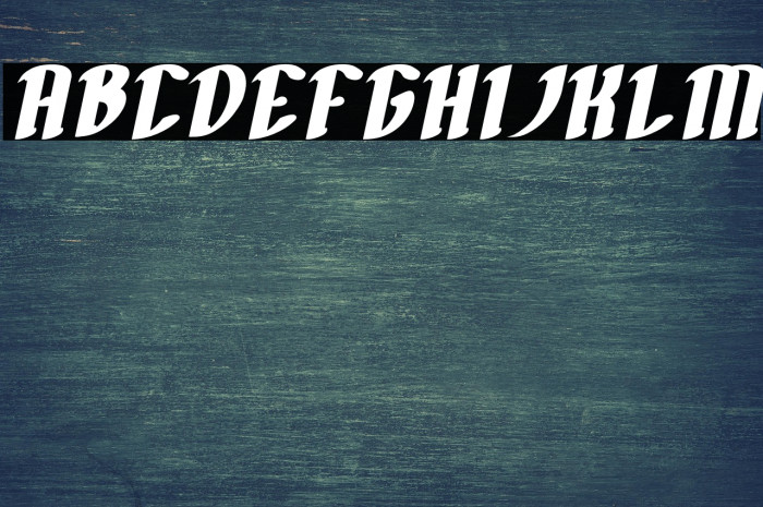 FILLET O FISH Bold Italic Example 3