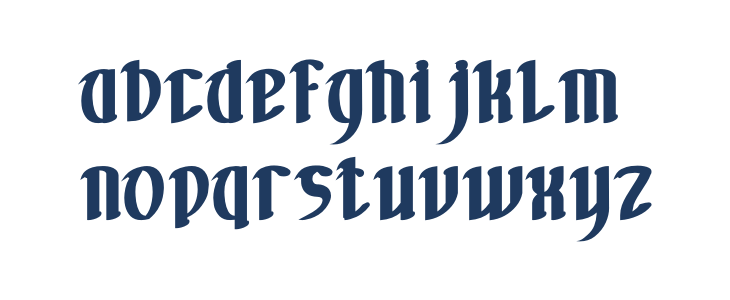 FILLET O FISH Bold Lowercase