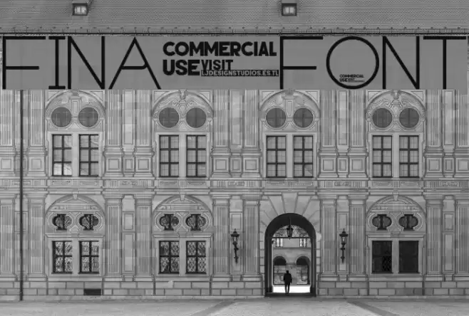 FINA Font examples