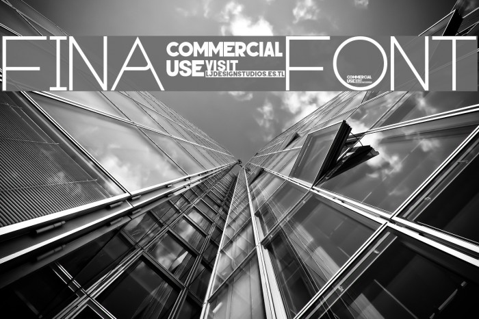 FINA Font examples