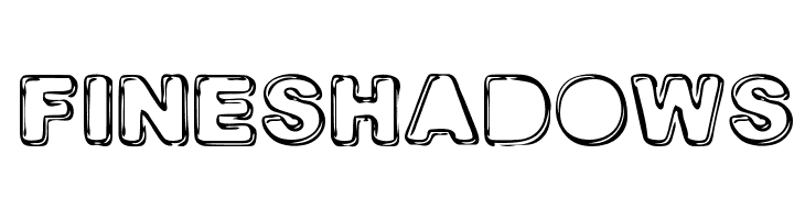 FINE SHADOWS Font