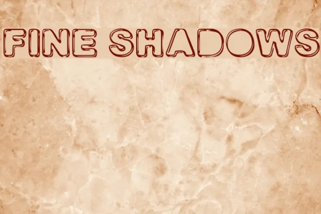 FINE SHADOWS Example 1