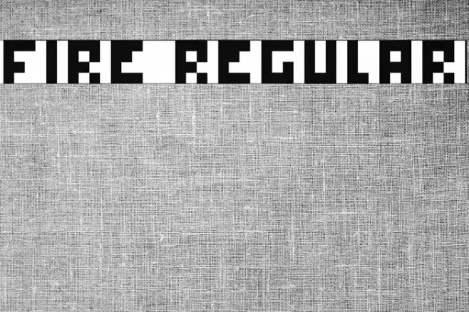 FIRE Regular Font examples