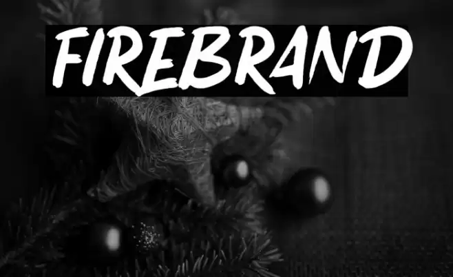 FIREBRAND Font examples