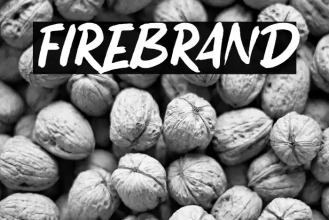 FIREBRAND Font examples