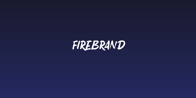 FIREBRAND Social Header