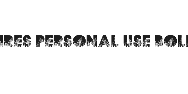 FIRES PERSONAL USE Bold Logo