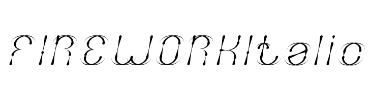FIREWORK Italic  لخطوط تنزيل