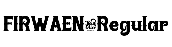 FIRWAEN-Regular  les polices de caractères gratuit tlcharger