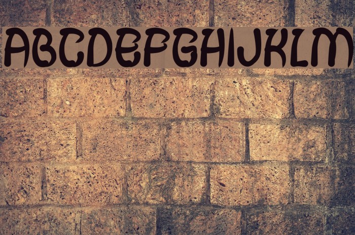 FISH BONE Bold Font examples