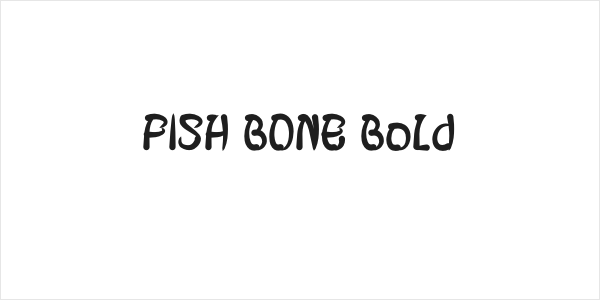 FISH BONE Bold Logo