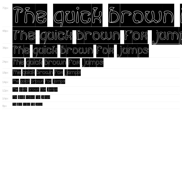 FISH BONE-Hollow-Inverse Waterfall