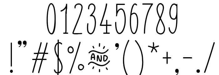 FISH&CHIPS-Regular Font OTHER CHARS