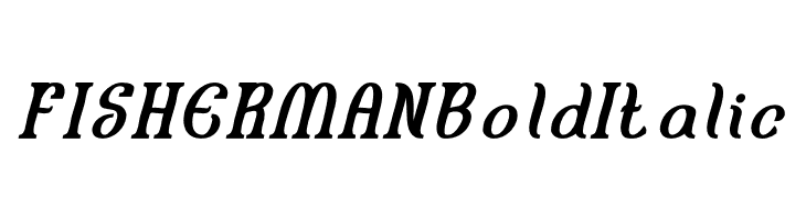FISHERMAN Bold Italic  baixar fontes gratis