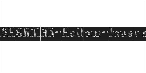 FISHERMAN-Hollow-Inverse Logo