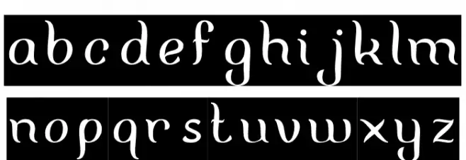 FISHERMAN-Inverse フォント 小文字