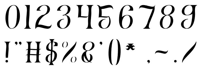 FISHERMAN-Light Font OTHER CHARS