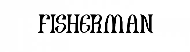 FISHERMAN  Fuentes Gratis Descargar
