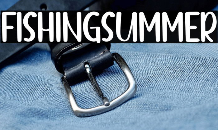 FISHING SUMMER Example 2